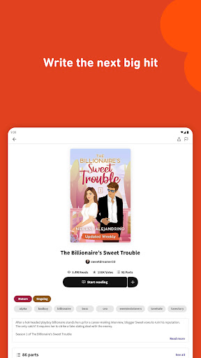 Wattpad - Read & Write Stories screenshot