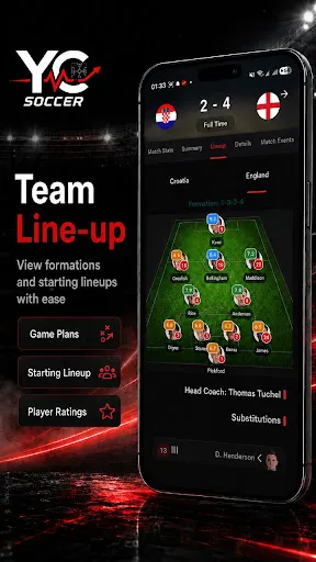 YC Soccer – Live Scores & News screenshot