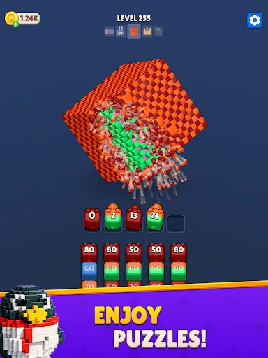 Cube Land Puzzle Game screenshot