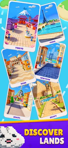 Cube Land Puzzle Game screenshot