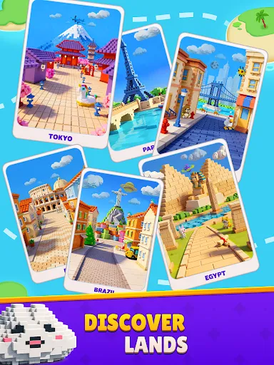 Cube Land Puzzle Game screenshot