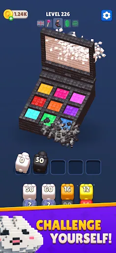 Cube Land Puzzle Game screenshot