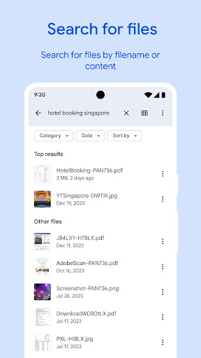 Files by Google screenshot