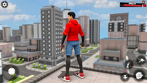 Rope Fighter Action Game screenshot