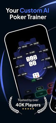 Runout Poker Trainer GTO Coach screenshot