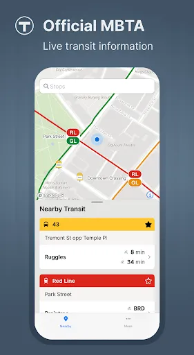 MBTA Go — Official screenshot