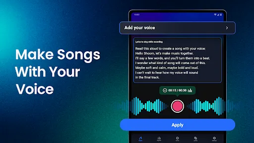 Shoom - AI Music Generator screenshot