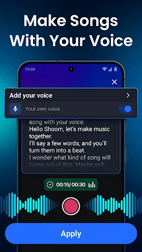 Shoom - AI Music Generator screenshot