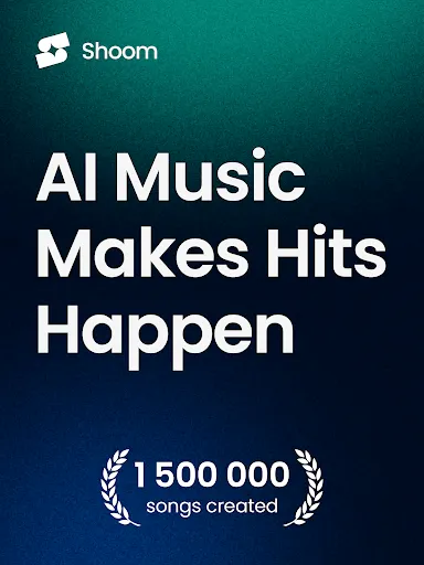 Shoom - AI Music Generator screenshot