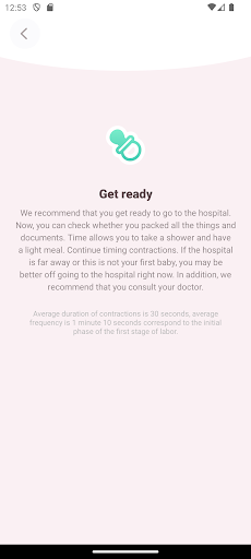 Contraction Timer & Counter 9m screenshot