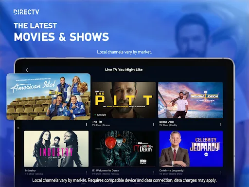 DIRECTV: TV & Movie Streaming screenshot