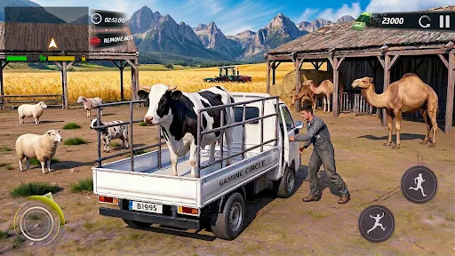 Farm Animal Cargo Truck Games screenshot