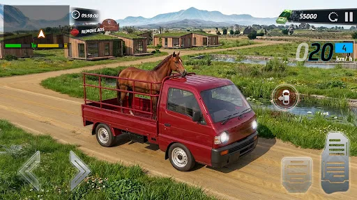 Farm Animal Cargo Truck Games screenshot