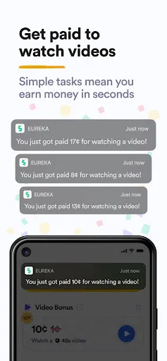 Eureka: Earn money for surveys screenshot