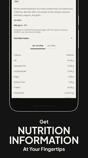 Factor_ Prepared Meal Delivery screenshot