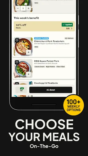 Factor_ Prepared Meal Delivery screenshot