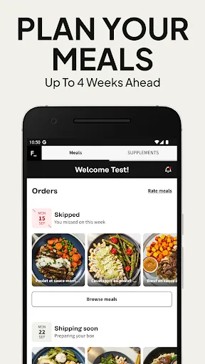 Factor_ Prepared Meal Delivery screenshot