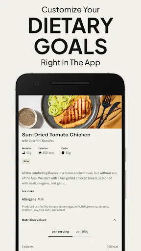 Factor_ Prepared Meal Delivery screenshot
