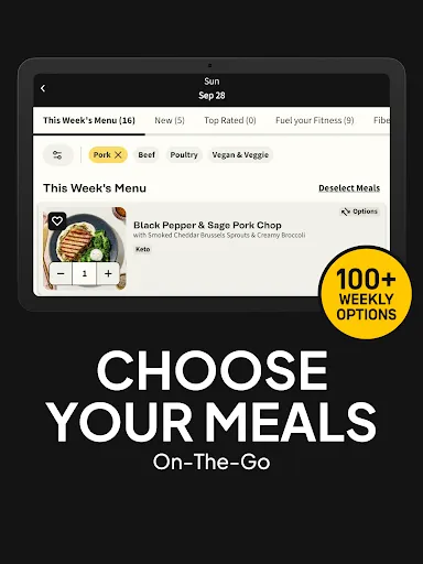 Factor_ Prepared Meal Delivery screenshot