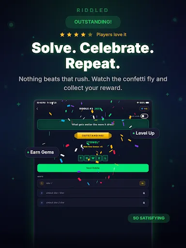 Riddled: Daily Brain Teasers screenshot