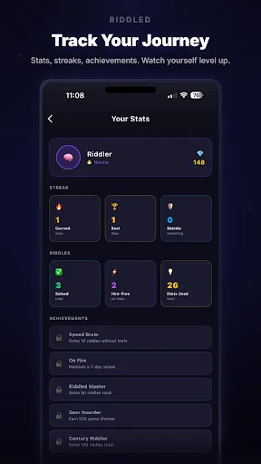 Riddled: Daily Brain Teasers screenshot