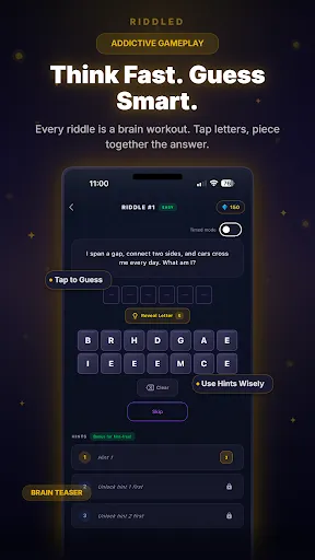 Riddled: Daily Brain Teasers screenshot