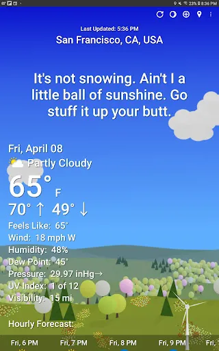 What The Forecast screenshot