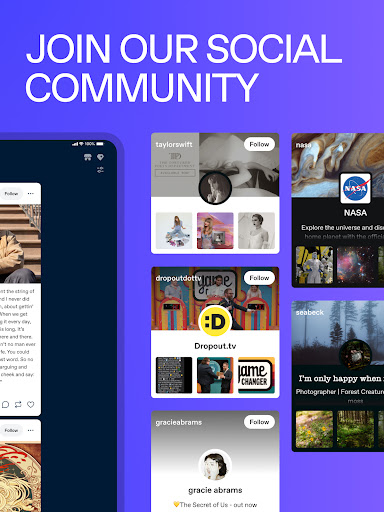 Tumblr Social Media & Art Blog screenshot