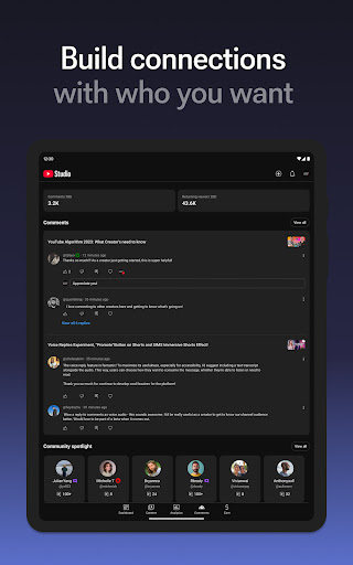 YouTube Studio screenshot