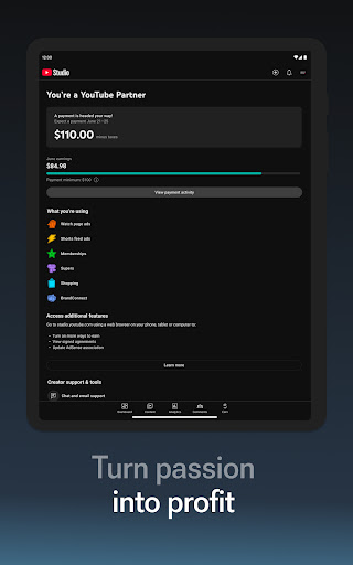 YouTube Studio screenshot