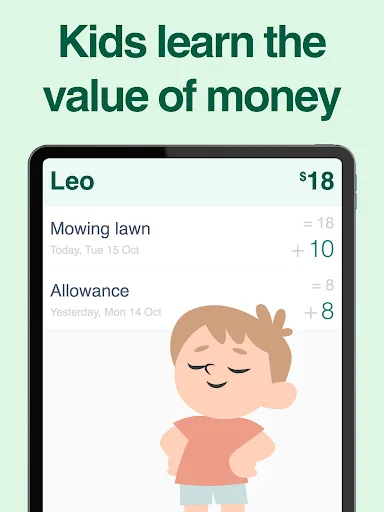 Piggy Bank Allowance - Bomad screenshot
