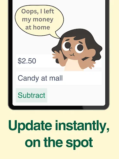 Piggy Bank Allowance - Bomad screenshot