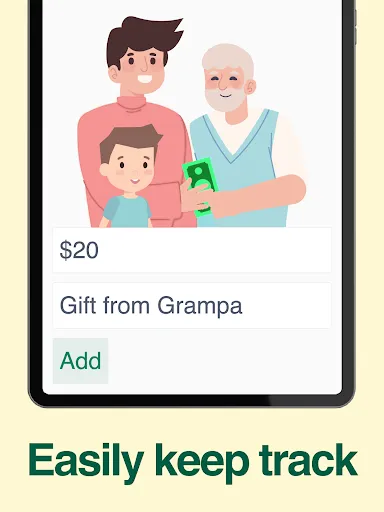 Piggy Bank Allowance - Bomad screenshot