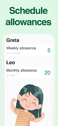 Piggy Bank Allowance - Bomad screenshot