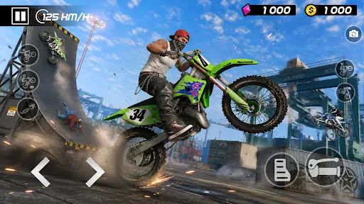 Wheelie Stunt Moto 3D screenshot