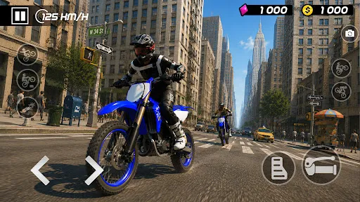 Wheelie Stunt Moto 3D screenshot