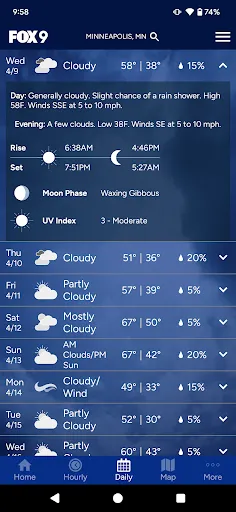 FOX 9 Weather – Radar & Alerts screenshot