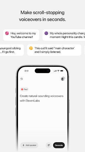ElevenLabs: AI Voice Generator screenshot