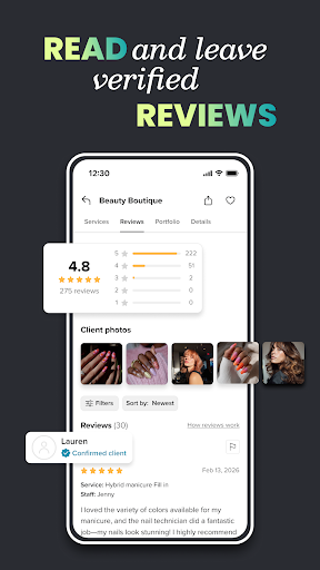 Booksy for Customers screenshot
