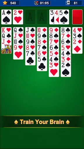 Solitaire screenshot