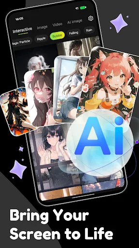 HD Live Wallpaper Launcher screenshot