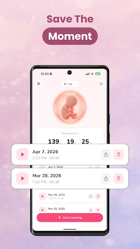 Baby Heartbeat Monitor: Bumpi screenshot