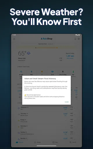 RainDrop: Virtual Rain Gauge screenshot