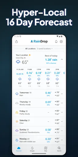 RainDrop: Virtual Rain Gauge screenshot