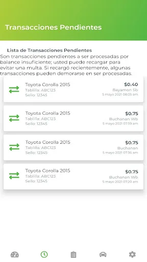 AutoExpreso Móvil screenshot