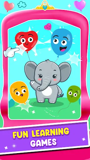 Musical Princess Car phone Toy screenshot