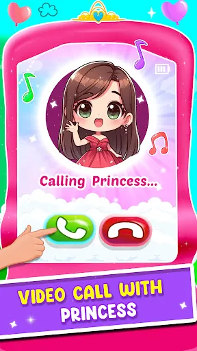 Musical Princess Car phone Toy screenshot