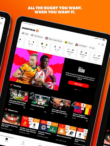 RugbyPass – Live Scores & News screenshot