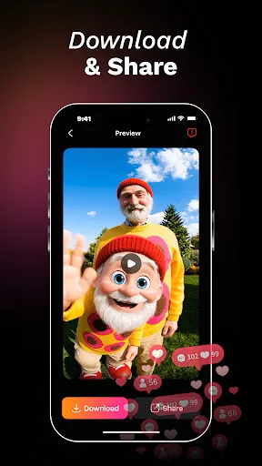 Auravid - AI Video Maker screenshot