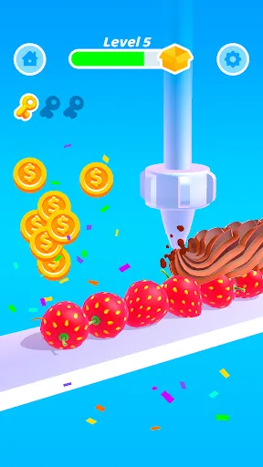 Perfect Cream: Cake Games screenshot